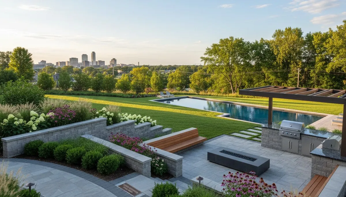Landscape design and lawn care services in Naperville, IL for residential and commercial properties
