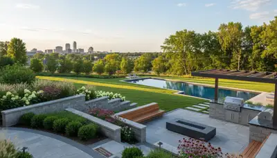 Landscape design and lawn care services in Naperville, IL for residential and commercial properties