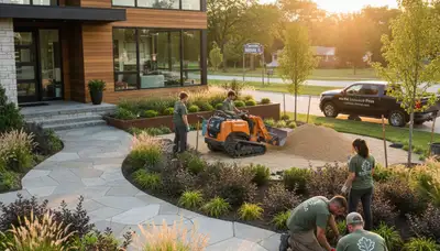 Landscaping services in Naperville, IL for residential and commercial properties