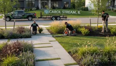 Landscaping services in Naperville, IL for residential yards and outdoor property care