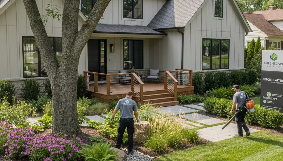 Landscaping services in Naperville, IL for residential and commercial outdoor property care