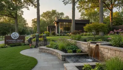 Naperville, IL landscaping services for lawn care, garden design, and yard maintenance