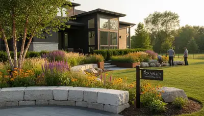 Naperville, IL landscaping services for lawn care, garden design, and property maintenance