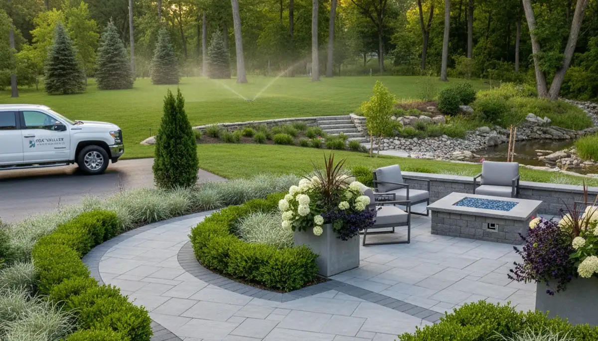 Naperville, IL landscaping services for residential and commercial outdoor maintenance