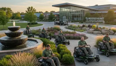 Naperville, IL landscaping service for residential lawn care and garden maintenance