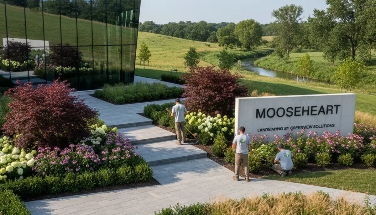 Landscaping services in Naperville, IL for residential and commercial property maintenance