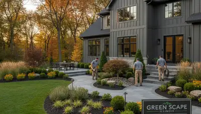 Naperville, IL landscaping services for residential yard maintenance and outdoor property care