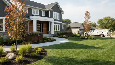 Landscaping services in Naperville, IL for lawn care, garden design, and outdoor maintenance