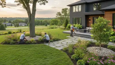 Naperville, IL landscaping services for lawn care, garden design, and outdoor maintenance