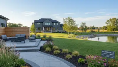 Naperville, IL landscaping services for residential yards, lawn care, and outdoor property maintenance