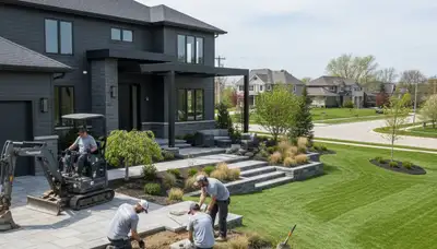 Landscaping services in Naperville, IL for residential and commercial outdoor spaces
