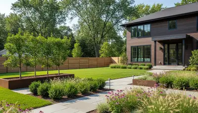 Naperville, IL landscaping services for residential yards and outdoor property maintenance