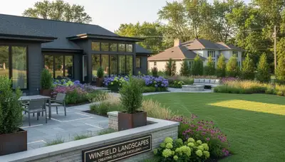 Naperville, IL landscaping team providing professional lawn care and yard maintenance